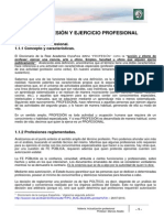 Lectura 1. Profesión y Ejercicio Profesional