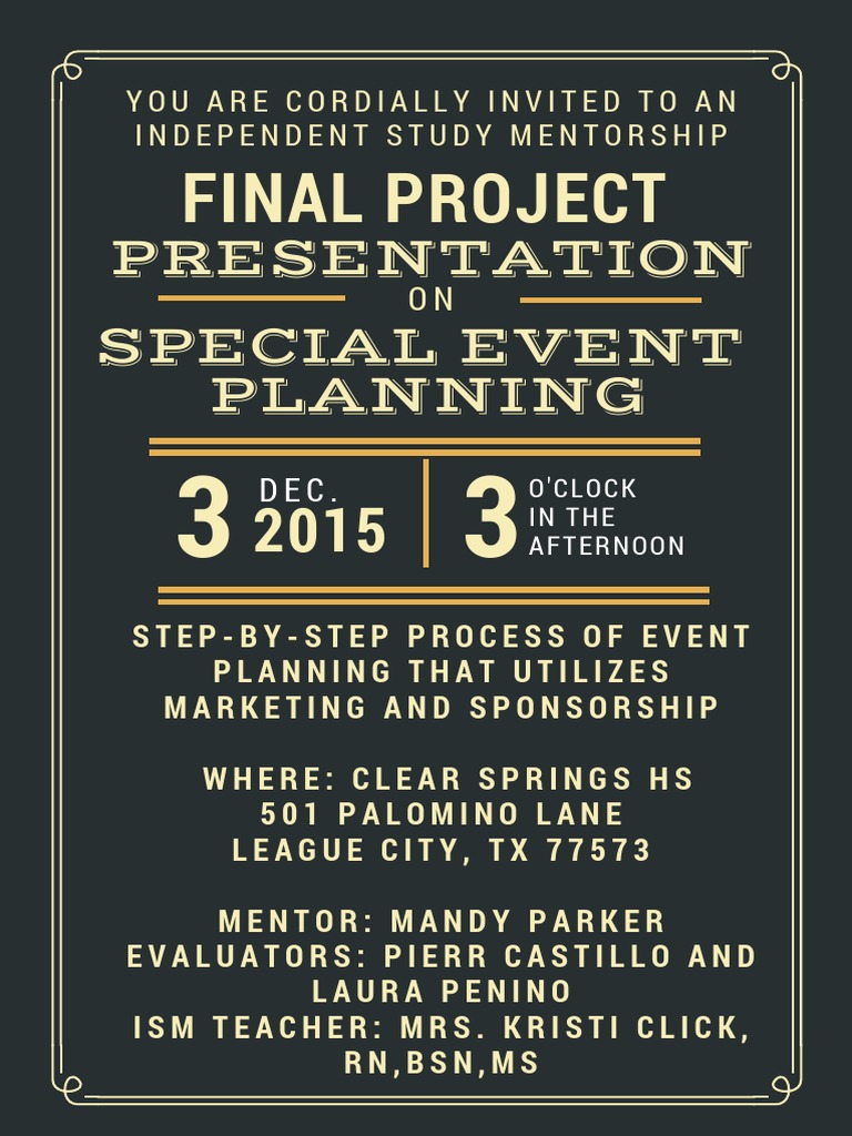 Final Project Invitation 2 | PDF