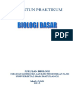 Penuntun Praktikum Biologi Dasar 2013-2017