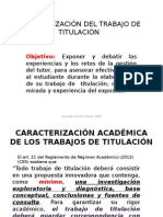 Estructura Tesis y Procedimientos