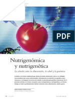 Nutrigenomica y Nutrigenetica