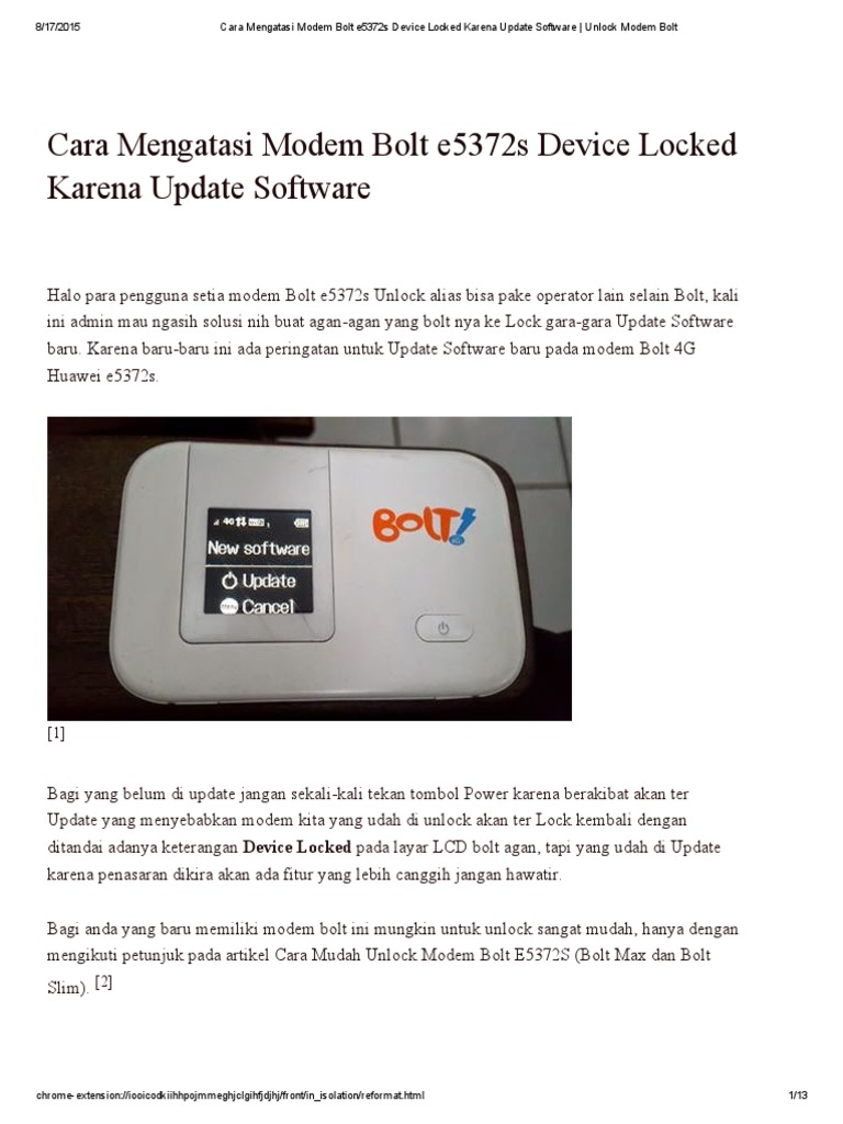 Free download driver modem bolt e5372s