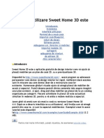 Ghid de Utilizare Sweet Home 3D Este