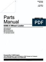 CATERPILLAR - Parts Manual 938G II - SEBP3498-26 - VOL 1