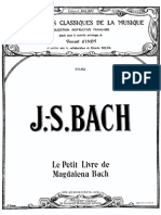 Le Petit Livre de Magdalena Bach
