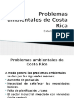 Problemas Ambientales de Costa Rica