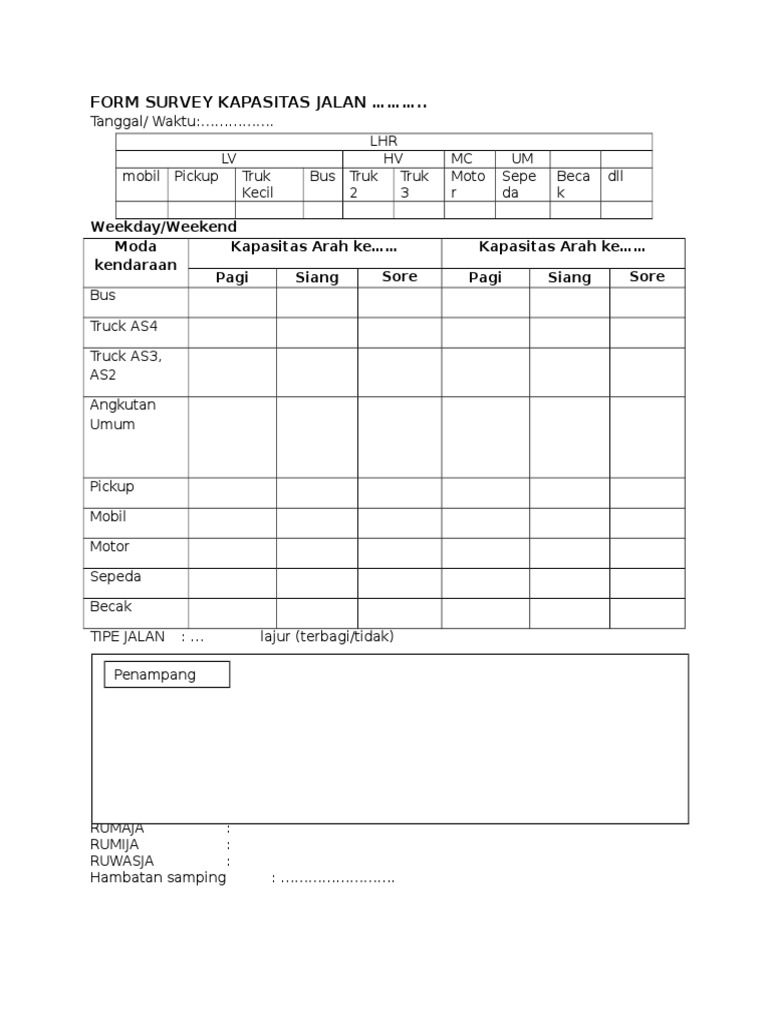 Form Survei-Lhr | PDF | Politik | Agama & Spiritualitas