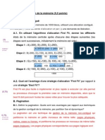 TD Allocation de Memoire Correction