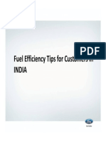 Fuel Efficiency Tips
