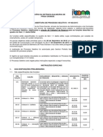 MUNICÍPIO DA ESTÂNCIA BALNEÁRIA DE PRAIA GRANDE EDITAL DE ABERTURA DE PROCESSO SELETIVO - Nº 002/2015 