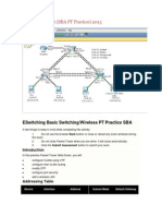 ESwitching Basic SwitchingWireless PT Practice SBA