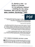 ANN KAPLAN Hollywood Ciencia y Cine La Mirada Imperial y La Mirada Masculina en Las Peliculas Clasicas PDF