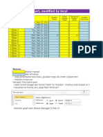 Excel Gantt Chart, Modified by Insyi: Manual