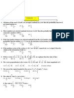 SRMJEEE Sample Paper 6 (Model Paper Maths 1)