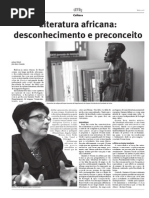 Literatura.africana.desconhecimento e Preconceito
