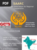 Saarc: South Asian Association For Regional Cooperation