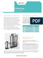 Condensate Polishing: Why Polish Condensate? Mixed Bed Ion Exchange