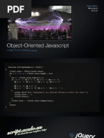 Object-Oriented Javascript: Order From Chaos