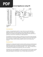 Control Electrical Appliances Using PC