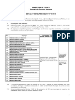 PREFEITURA DE FRANCA Secretaria de Recursos Humanos EDITAL DO CONCURSO PÚBLICO N° 02/2015