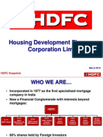 HDFC Profile of Company