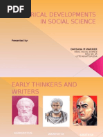 History and Evolution of Social Science | PDF | Social Science | Sociology