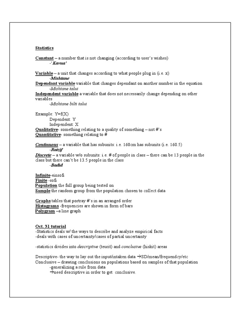 Statistics E Pdf Standard Deviation Mode Statistics