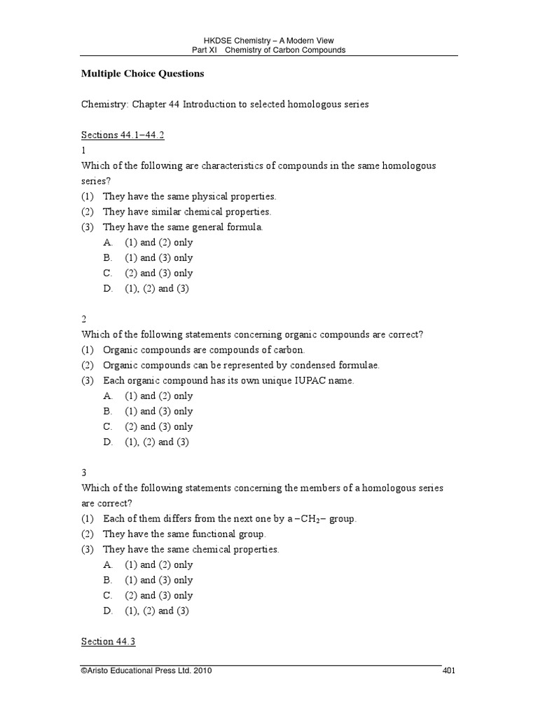 worksheet Carbon Compounds Worksheet carbon compounds mcq isomer chirality chemistry