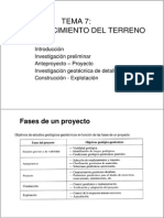 Tema 7: Reconocimiento Del Terreno Reconocimiento Del Terreno