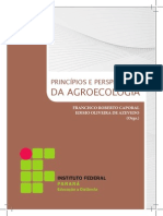 CAPORAL Francisco Roberto AZEVEDO Edisio Oliveira de Princípios e Perspectivas Da Agroecologia