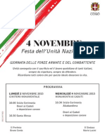 2 e 4 Novembre Programma anpscomo