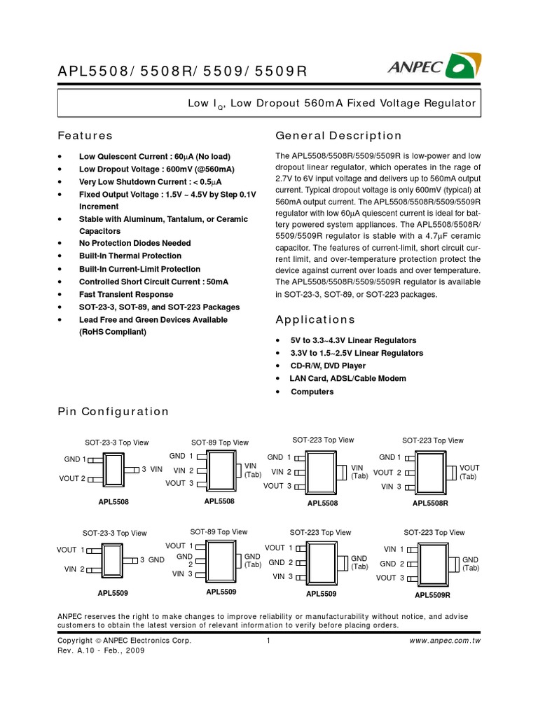 Apl5508r/9r PDF PDF Capacitor Electronics