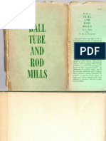 Ball, Tube and Rod Mills, Rose and Sullivan, Publication Year 1958