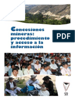 Diagnostico Concesiones Mineras - SER