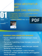 01 PPT Sejarah Arsitektur Barat