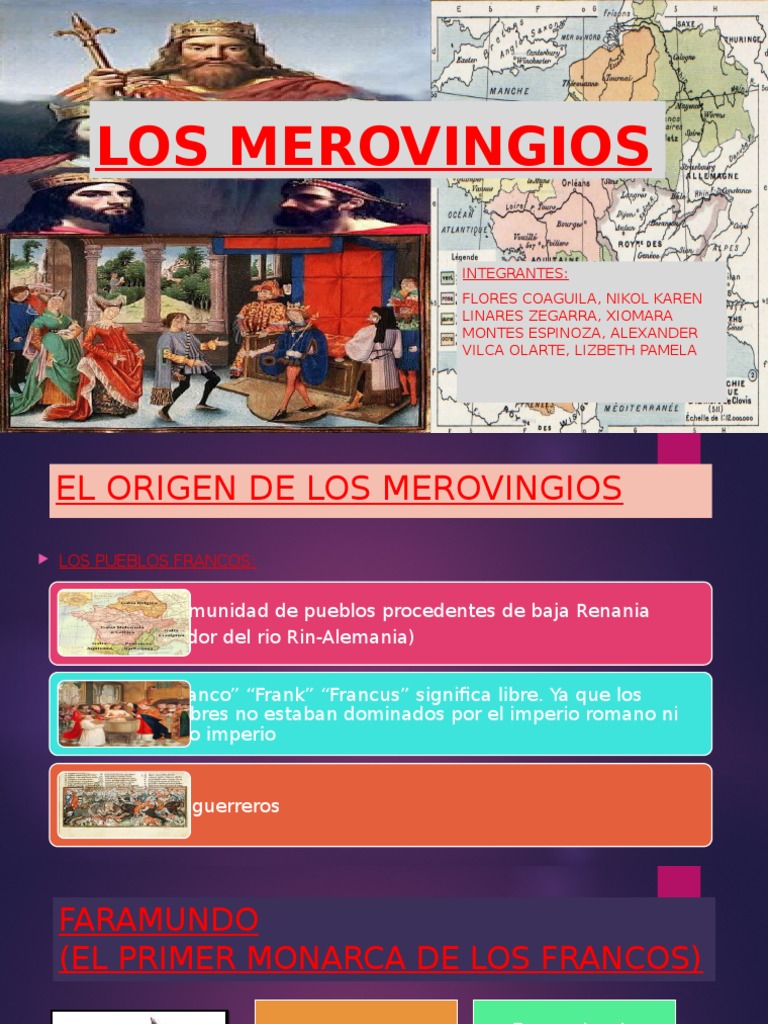 Historia De Los Merovingios En Francia Pdf Francos Personas