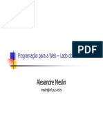 Programação Web Cliente