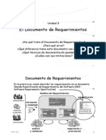 DERCAS El Documento de Requerimientos