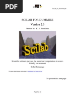 Download SciLab for Dummies by narendra133 SN28885610 doc pdf