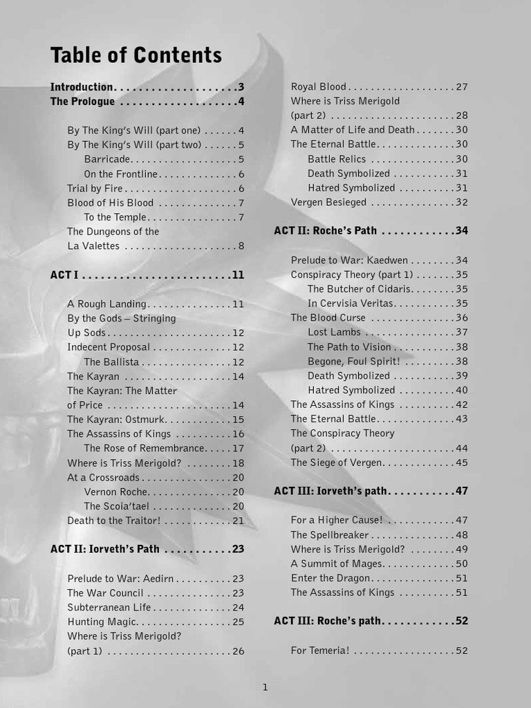 The Witcher 2 EE - Guide | PDF | Elf (Dungeons & Dragons) | Castle