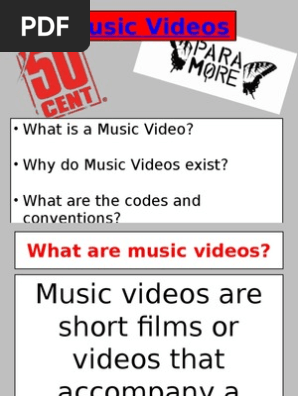 Music Video Lesson