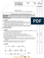 Devoir de Contrôle N°1 - Sciences Physiques - 1ère AS (2011-2012) MR Mohamed Mourad 3