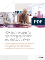 Citrix HDX Technologies PDF