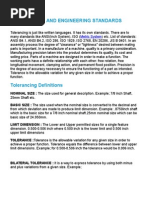 00.00.tolerancing and Engineering Standards