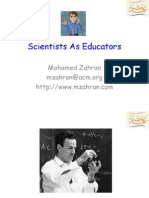 Scientists As Educators - Part 1