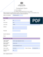 Judicial Conduct Complaint – Redact