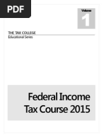 Federal Income Tax Course