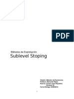 Sublevel Stoping