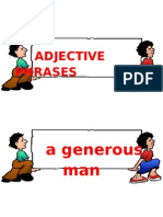 Adjective Phrases Flashcards