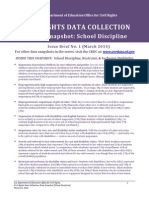 CIVIL RIGHTS DATA COLLECTION Data Snapshot 